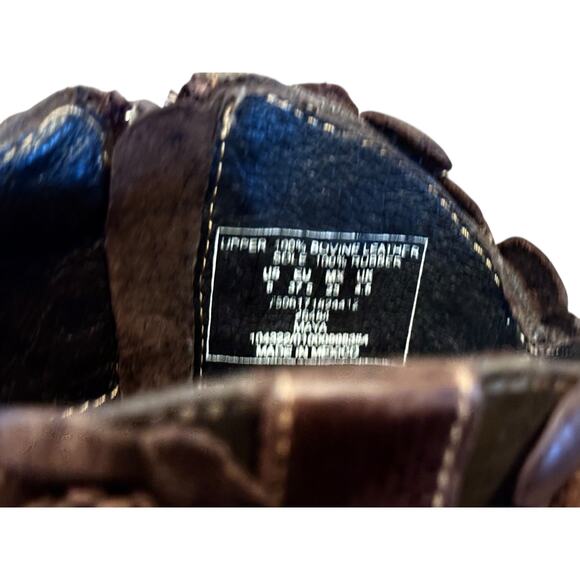 Lobo Solo Women's Ankle Boots Genuine Bovine Leather Flower Design Size 6 - Picture 13 of 13